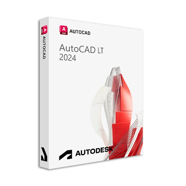 autodesk AUTOCAD LT 2024 -1pc-1 year windows/mac