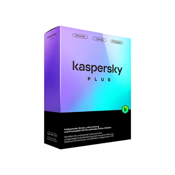 KASPERSKY PLUS PC / MAC / ANDROID/ IOS -2 YEARS- 5 DEVICES